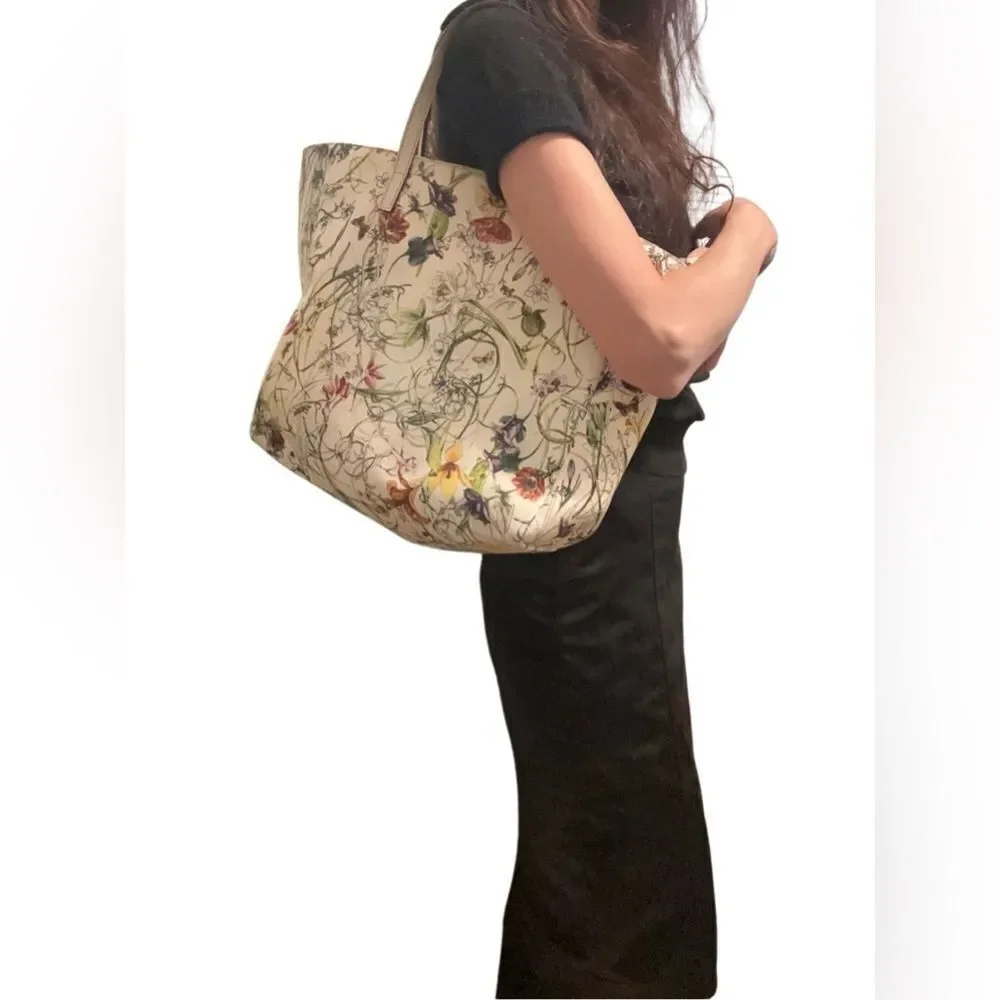 Gucci flora large tote